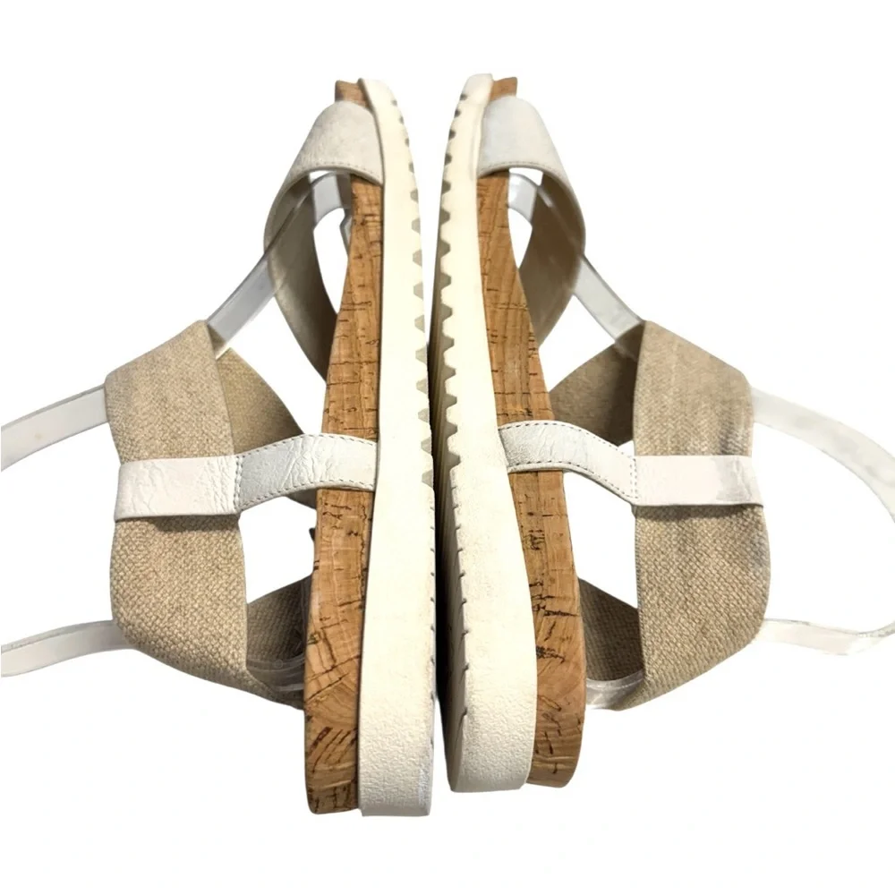 Yellow Box Meera Stylish Women's Sandals in Cream Size 8.5 - Picture 5 of 7
